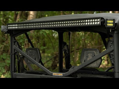 LED Light | Cab Mount | 50" Black Dual Row | Can-Am Defender HD 5/HD 8/HD 9/HD 10 Rough Country