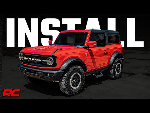 HD Tie Rod Sleeves | Ford Bronco 4WD (2021-2023) Rough Country