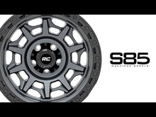 Load image into Gallery viewer, Rough Country 85 Series Wheel | Simulated Beadlock | Gunmetal Gray/Black | 17x9 | 6x5.5 | -12mm Rough Country