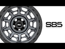 Load image into Gallery viewer, Rough Country 85 Series Wheel | Simulated Beadlock | Gunmetal Gray/Black | 17x9 | 5x5 | -12mm Rough Country