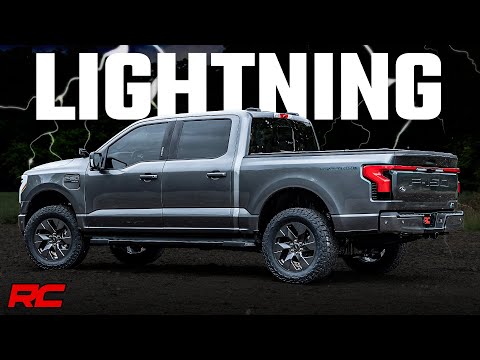 3 Inch Lift Kit | Forged UCA | Ford F-150 Lightning 4WD (2022) Rough Country