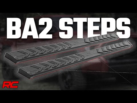 BA2 Running Boards | Side Step Bars | 2-Door | Ford Bronco (2021-2023) Rough Country