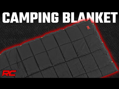 Lightweight Water Resistant Camping Blanket with Stuff Sack Rough Country