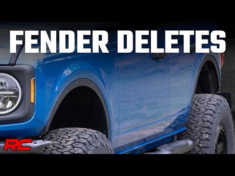 Fender Flare Delete | Ford Bronco 4WD (2021-2023) Rough Country