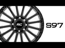 Load image into Gallery viewer, Rough Country 97 Series Wheel | One-Piece | Gloss Black | 20x10 | 8x170 | -19mm Rough Country