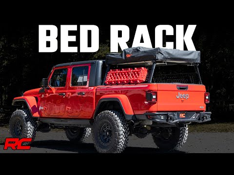 Bed Rack | Aluminum | Jeep Gladiator JT 4WD (2020-2023) Rough Country