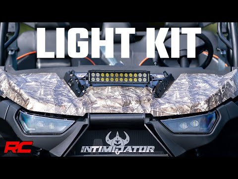 12" LED Light Kit | Hood Mount | Single Row | Intimidator GC1K Rough Country