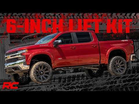 6 Inch Lift Kit | Mono Leaf Rear | Vertex | Chevy Silverado 1500 (22-23) Rough Country