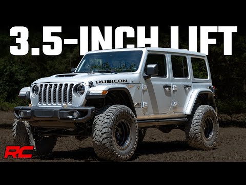 3.5 Inch Lift Kit | C/A Drop | 4-Door | 392 | Jeep Wrangler JL (18-23) Rough Country