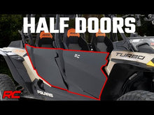 Load image into Gallery viewer, Aluminum Lower Half Doors | Front | Polaris RZR XP 4 1000 Rough Country