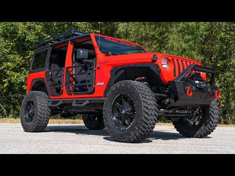 RR Tubular Doors | Jeep Gladiator JT (20-23)/Wrangler JL (18-23) Rough Country
