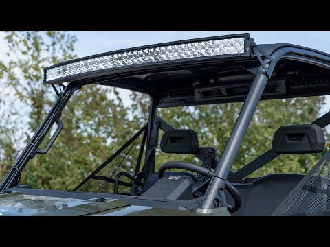 LED Light | Windshield | 50" Black Dual Row | Polaris Ranger 1000/XP 1000/XP 900 Rough Country