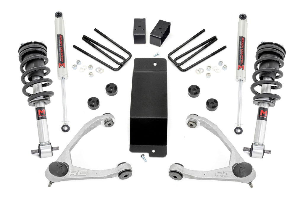 3.5 Inch Lift Kit | UCA | M1 Struts | Chevy/GMC 1500 (07-13) Rough Country