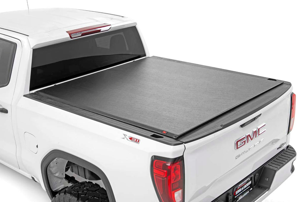 Soft Roll Up Bed Cover | 6'7" Bed | Chevy/GMC 1500 (14-18) Rough Country