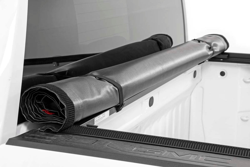 Soft Roll Up Bed Cover | 6'7" Bed | Chevy/GMC 1500 (14-18) Rough Country