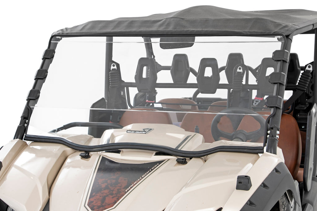 Full Windshield | Scratch Resistant |  Yamaha Viking Rough Country