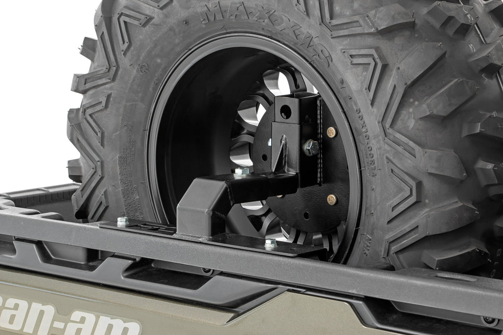 Spare Tire Carrier | Bed Side Mount | Multiple Makes & Models (Can-Am/Polaris) Rough Country