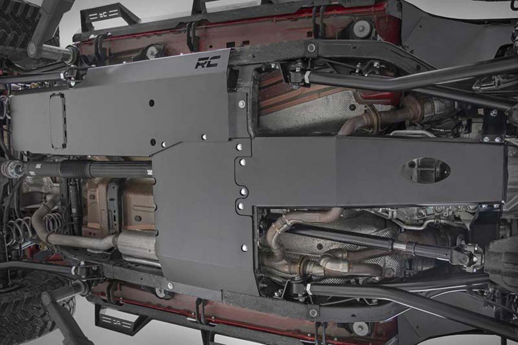 Skid Plate Combo | 3.6L | Engine | T-Case | Jeep Wrangler JL (18-19) Rough Country