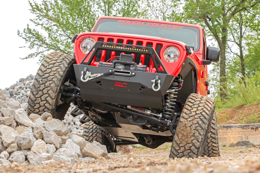 Skid Plate Combo | 3.6L | Engine | T-Case | Jeep Wrangler JL (18-19) Rough Country