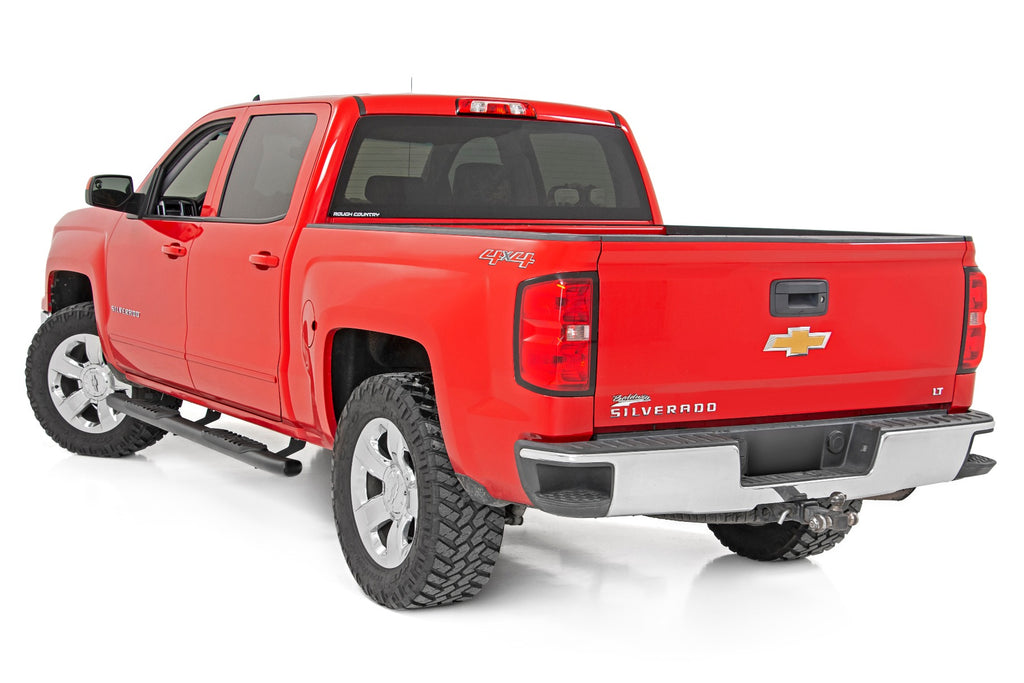 Oval Nerf Step | Crew Cab | Chevy/GMC 1500/2500HD/3500HD (07-19) Rough Country