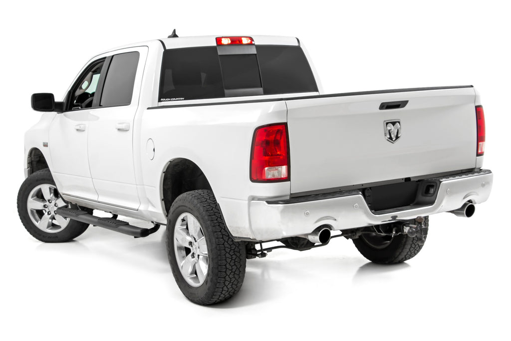 Oval Nerf Step | Crew Cab | Black | Ram 1500/2500/3500 2WD/4WD Rough Country