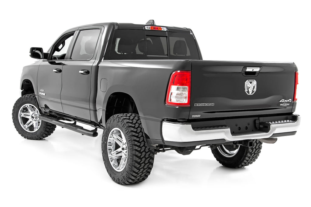 Oval Nerf Step | Crew Cab | Black | Ram 1500 (19-23)/1500 TRX (21-23) Rough Country