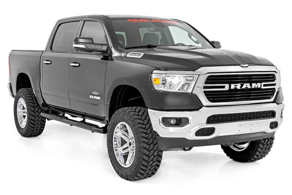 Oval Nerf Step | Crew Cab | Black | Ram 1500 (19-23)/1500 TRX (21-23) Rough Country