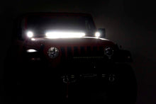 Load image into Gallery viewer, Jeep 2-inch LED Cube Easy-Mount Kit (18-23 Wrangler JL / 20-23 Gladiator)-Black Series w/ White DRL Rough Country