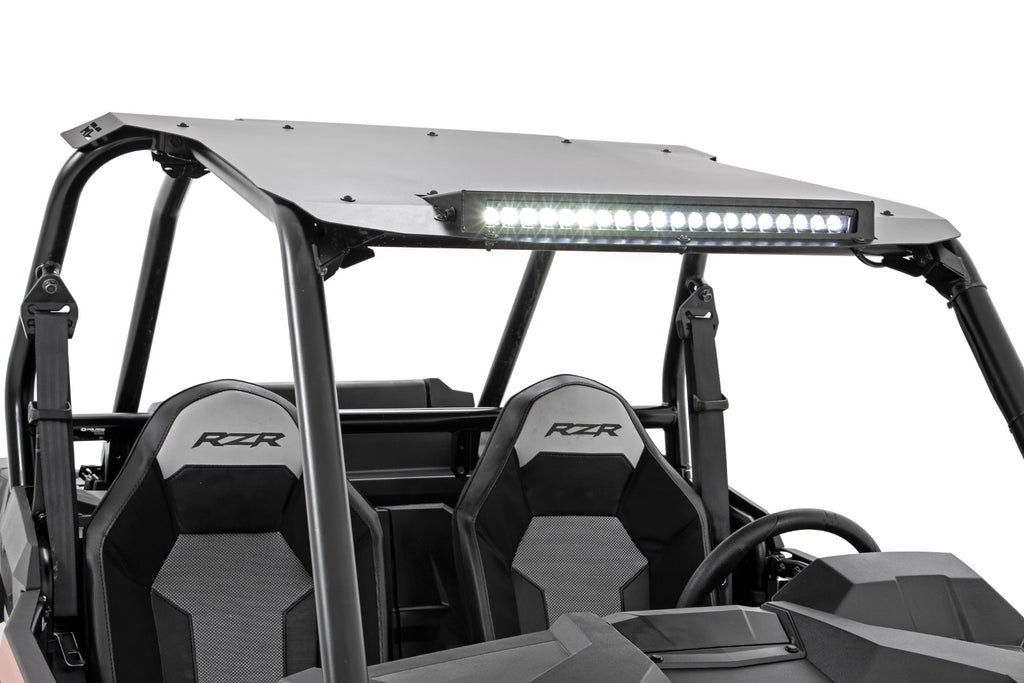 Metal Fab Roof | 20 Inch LED Combo | Polaris RZR XP 1000 Rough Country