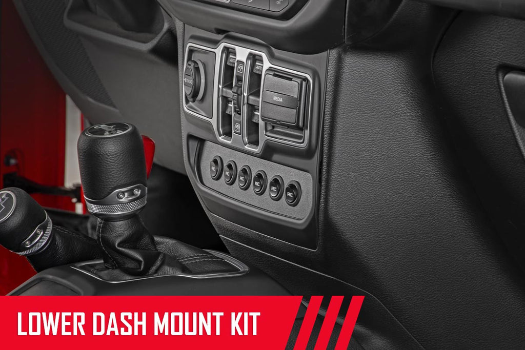 MLC-6 | Muliple Light Controller | Lower Dash | Jeep Wrangler JL (18-23) Rough Country