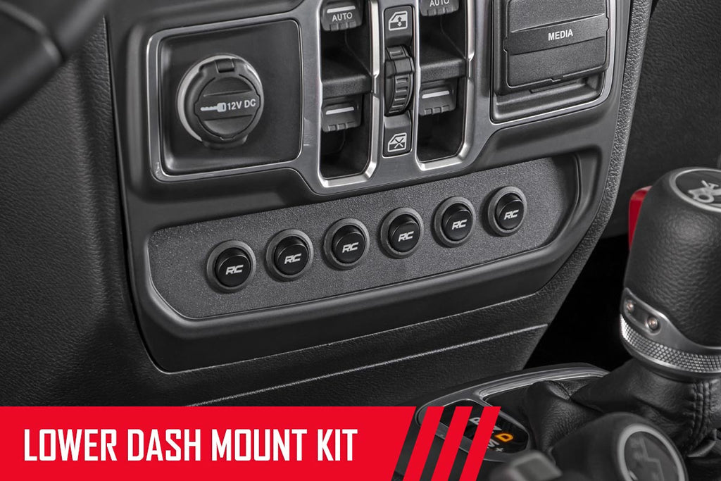 MLC-6 | Muliple Light Controller | Lower Dash | Jeep Wrangler JL (18-23) Rough Country