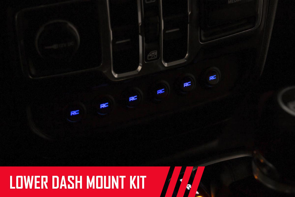 MLC-6 | Muliple Light Controller | Lower Dash | Jeep Wrangler JL (18-23) Rough Country