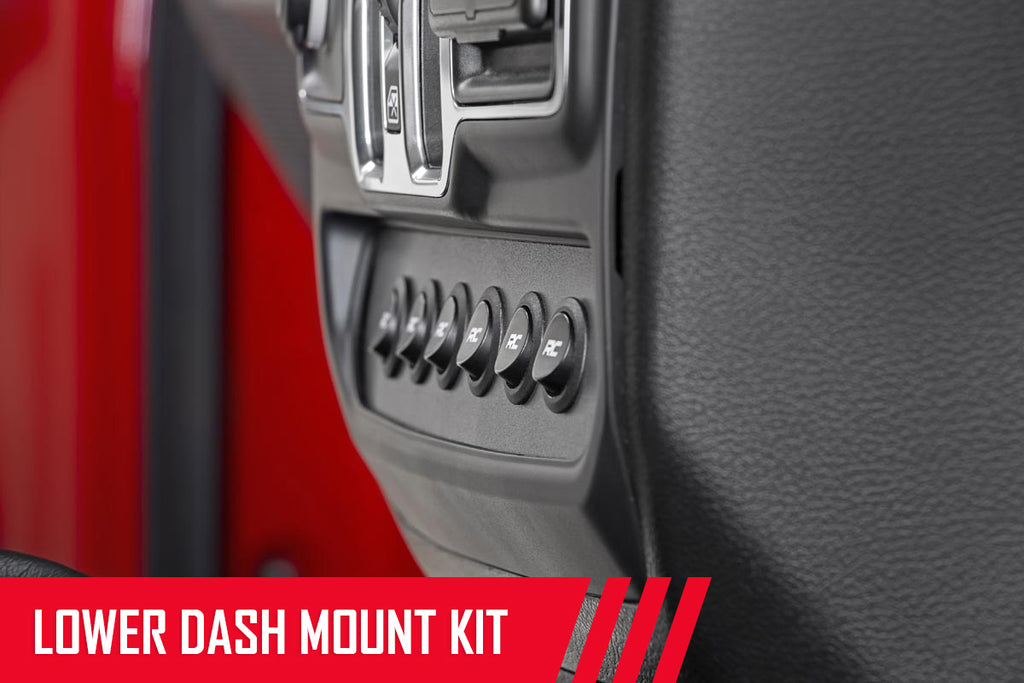 MLC-6 | Muliple Light Controller | Lower Dash | Jeep Wrangler JL (18-23) Rough Country