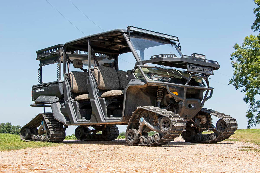 LED Light | Windshield | 50" Black Dual Row | Can-Am Defender HD 5/HD 8/HD 9/HD 10 Rough Country