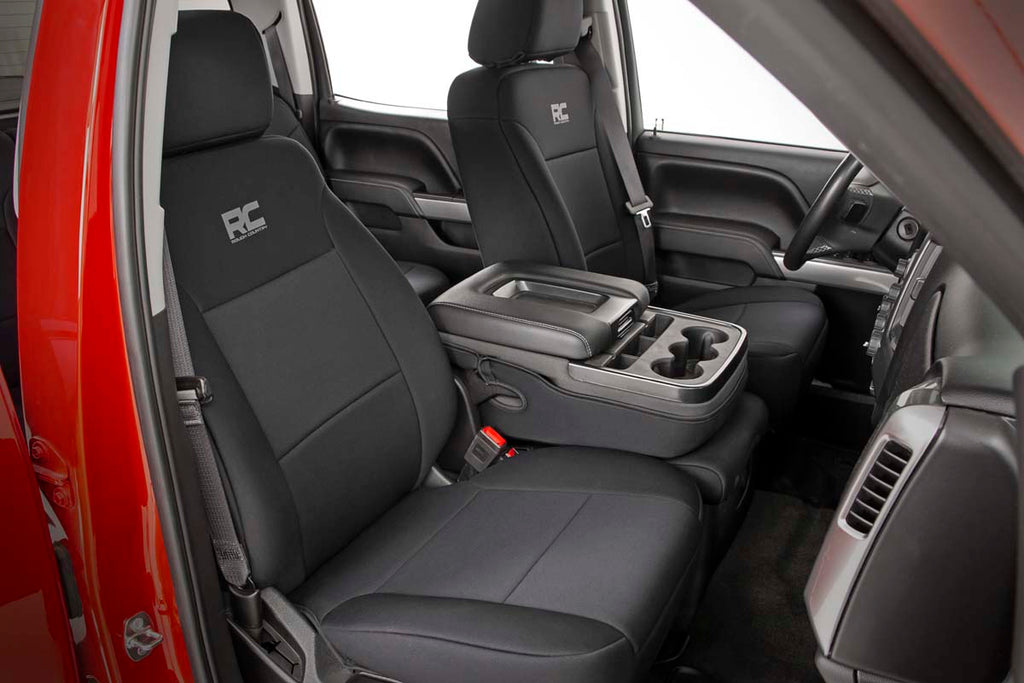 Seat Covers | FR 40/20/40 & Rear | Chevy/GMC 1500 (14-18) Rough Country