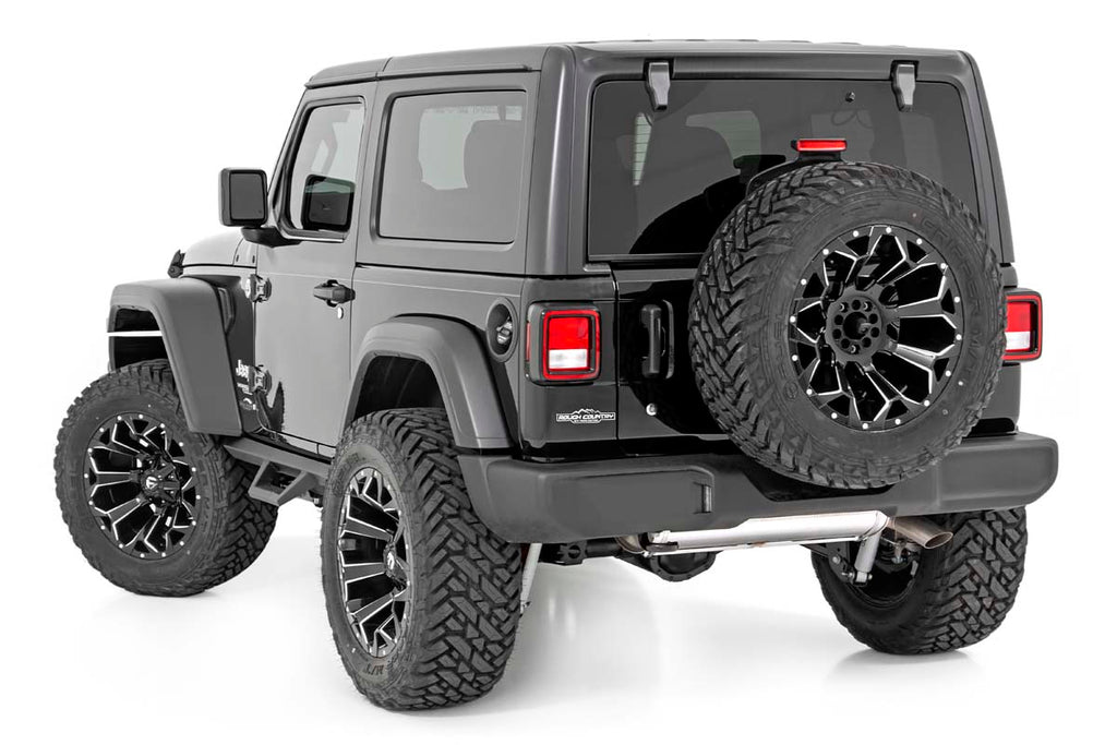 Contoured Drop Steps | 2 Door | Jeep Wrangler JL 4WD (2018-2023) Rough Country