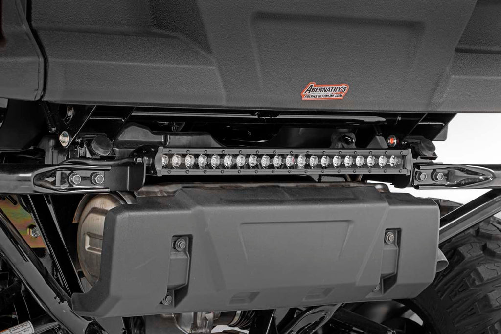 LED Light | Under Bed Mount | 20" Black Single Row | Honda Pioneer 1000/1000-5 Rough Country