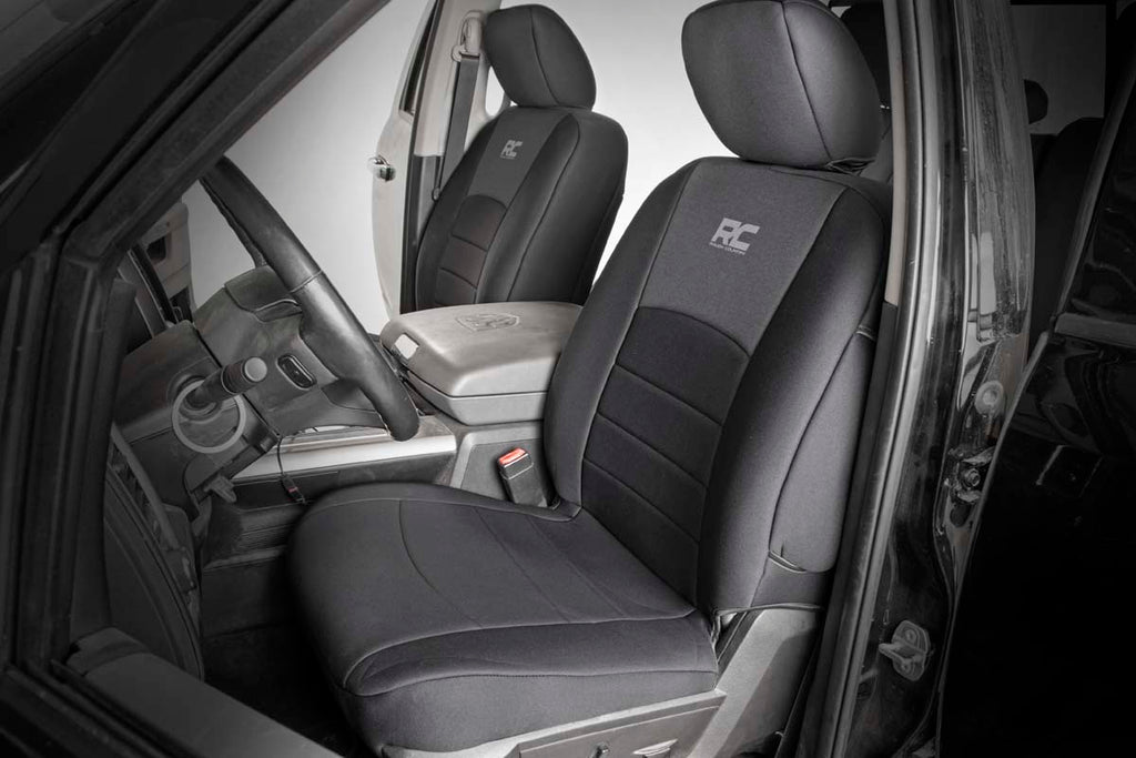Seat Covers | Front Bucket Seats | Ram 1500 (09-18)/2500 (10-18)/3500 (10-18) Rough Country