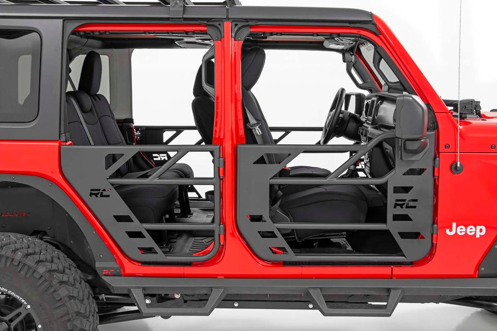 RR Tubular Doors | Jeep Gladiator JT (20-23)/Wrangler JL (18-23) Rough Country