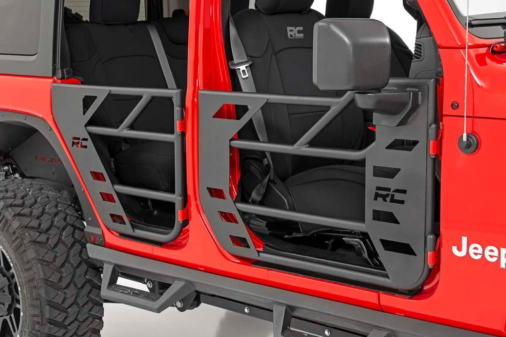 RR Tubular Doors | Jeep Gladiator JT (20-23)/Wrangler JL (18-23) Rough Country