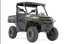 Load image into Gallery viewer, LED Light | Bumper Mount | 12" Black Single Row | White DRL | Polaris Ranger XP 1000/1000 Crew Rough Country