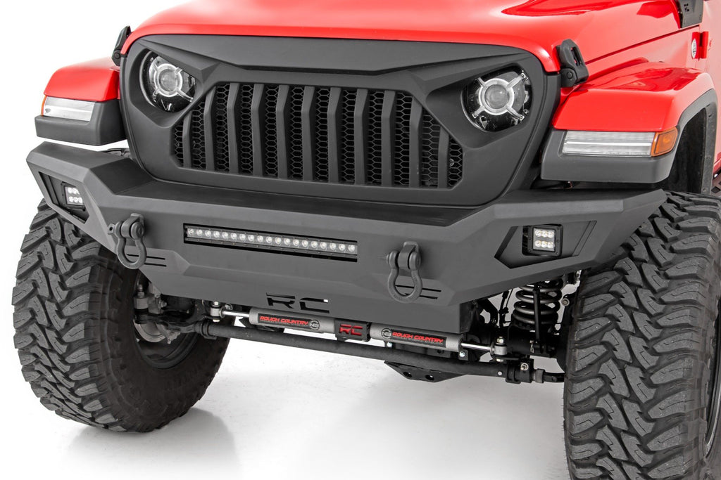 Front Bumper | Skid Plate | Jeep Gladiator JT (20-23)/Wrangler JK  (07-18)/Wrangler JL (18-23) Rough Country