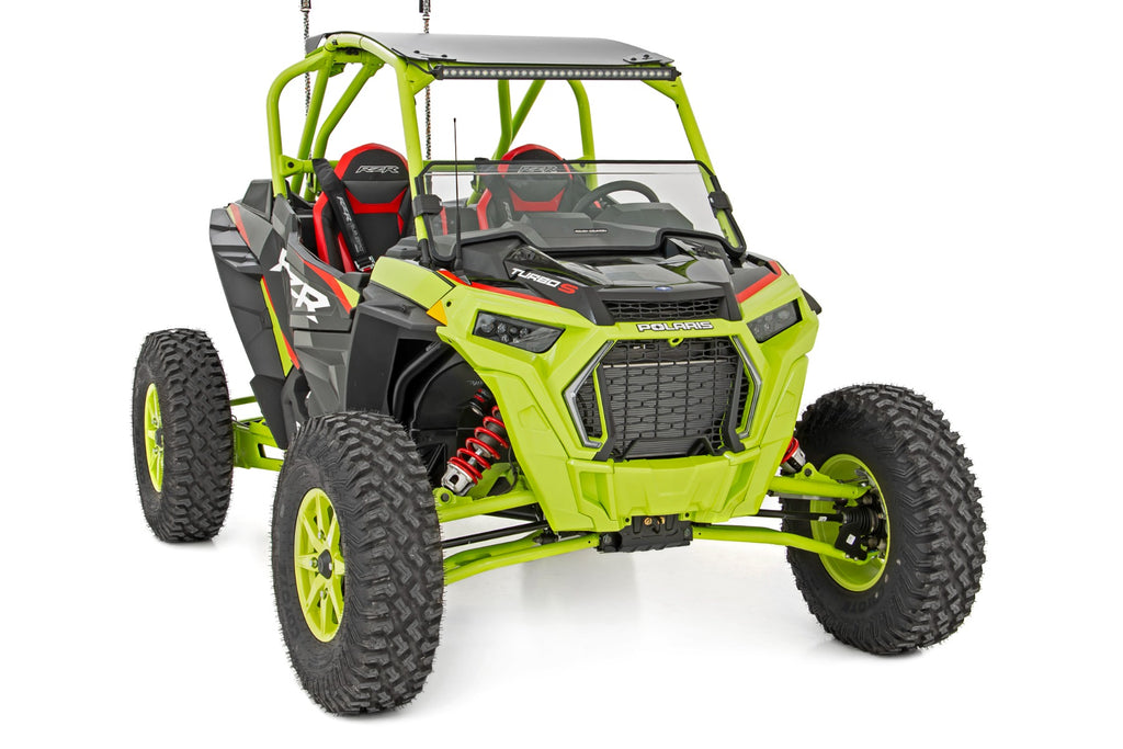 Half Windshield | Scratch Resistant | Polaris RZR Turbo S Rough Country
