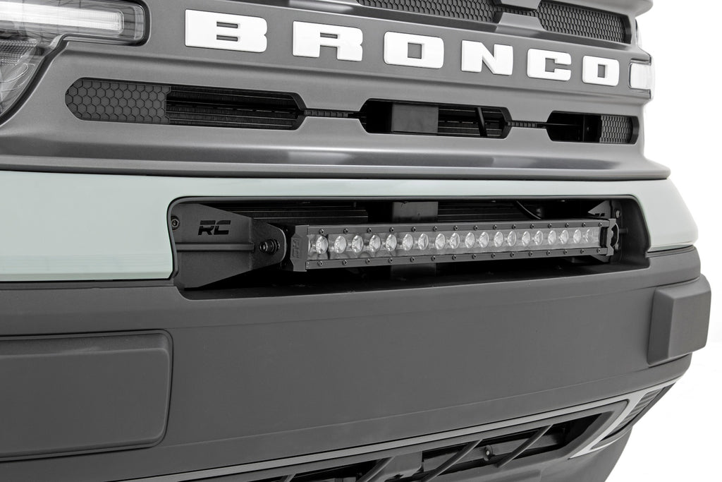 LED Light | Bumper Mount | 20" Spectrum Single Row | Ford Bronco Sport (21-23) Rough Country