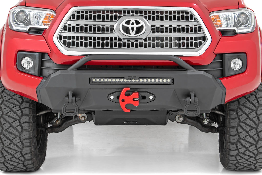 Front Bumper | Hybrid | 20" Blk DRL LED | Toyota Tacoma (16-23) Rough Country