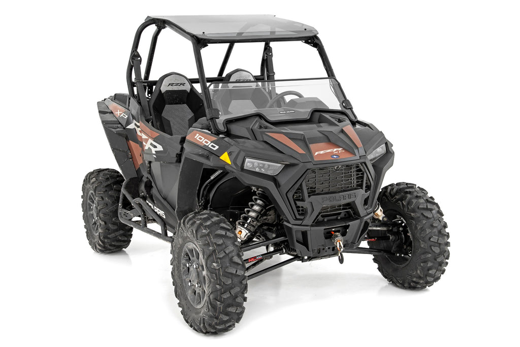 Half Windshield | Scratch Resistant | Polaris RZR XP 1000 Rough Country