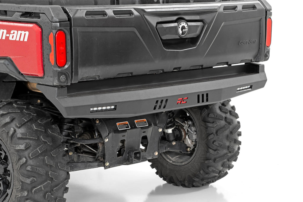 Bumper | Rear | 6" Black Slimline LED Pair | Multiple Makes & Models (Can-Am/Polaris) Rough Country