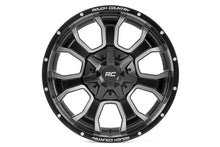 Load image into Gallery viewer, Rough Country 93 Series Wheel | One-Piece | Machined Black | 20x9 | 6x5.5/6x135 | 0mm Rough Country