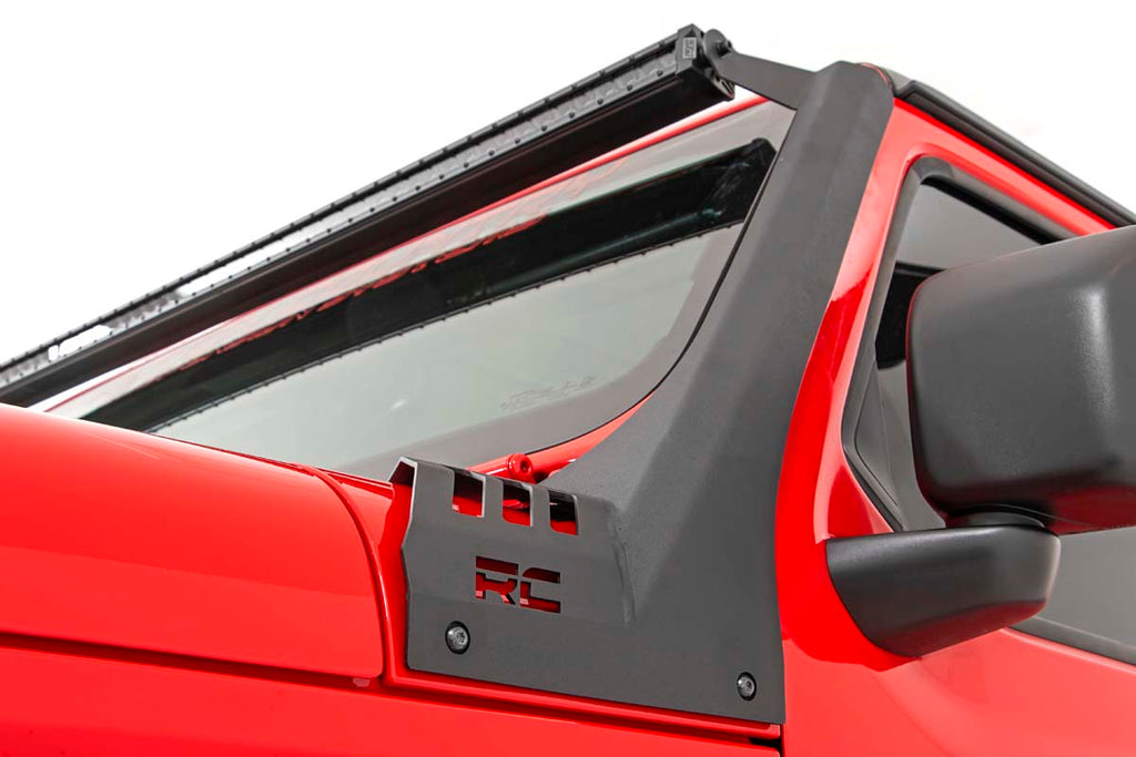 JEEP JL/JT 50IN LED UPPER WINDSHIELD MOUNT W/ 50IN DUAL ROW Spectrum SERIES Rough Country