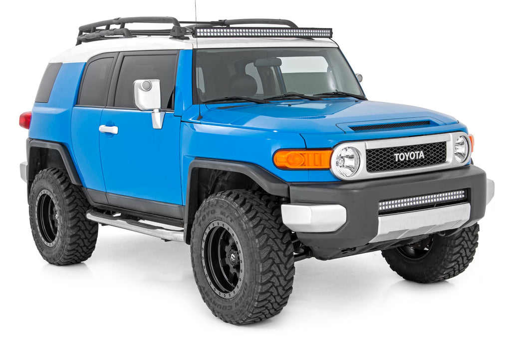 LED Light | Windshield | 50" Black Series Single Row | FJ Cruiser (2007-2014) Rough Country